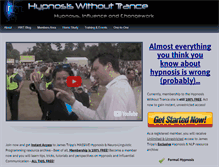 Tablet Screenshot of hypnosiswithouttrance.com